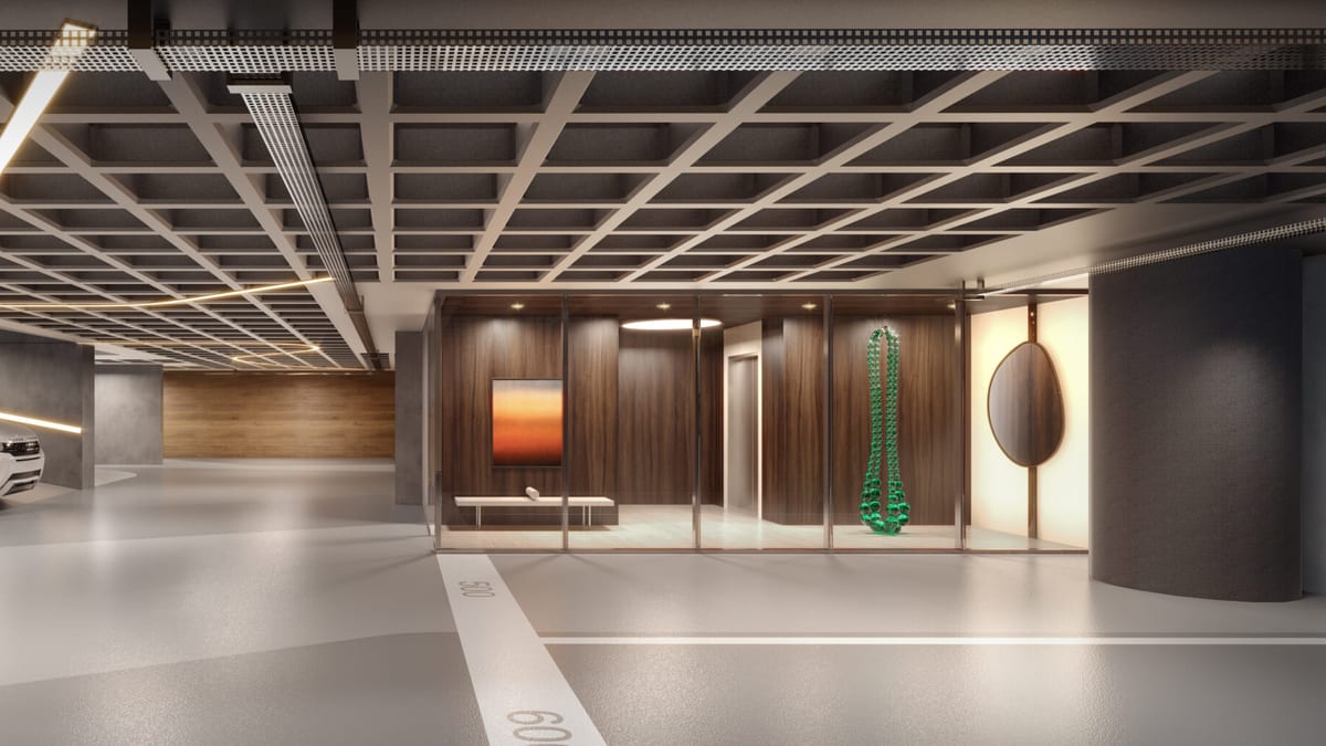 Conceito de garagem privativa no Edge Condominium